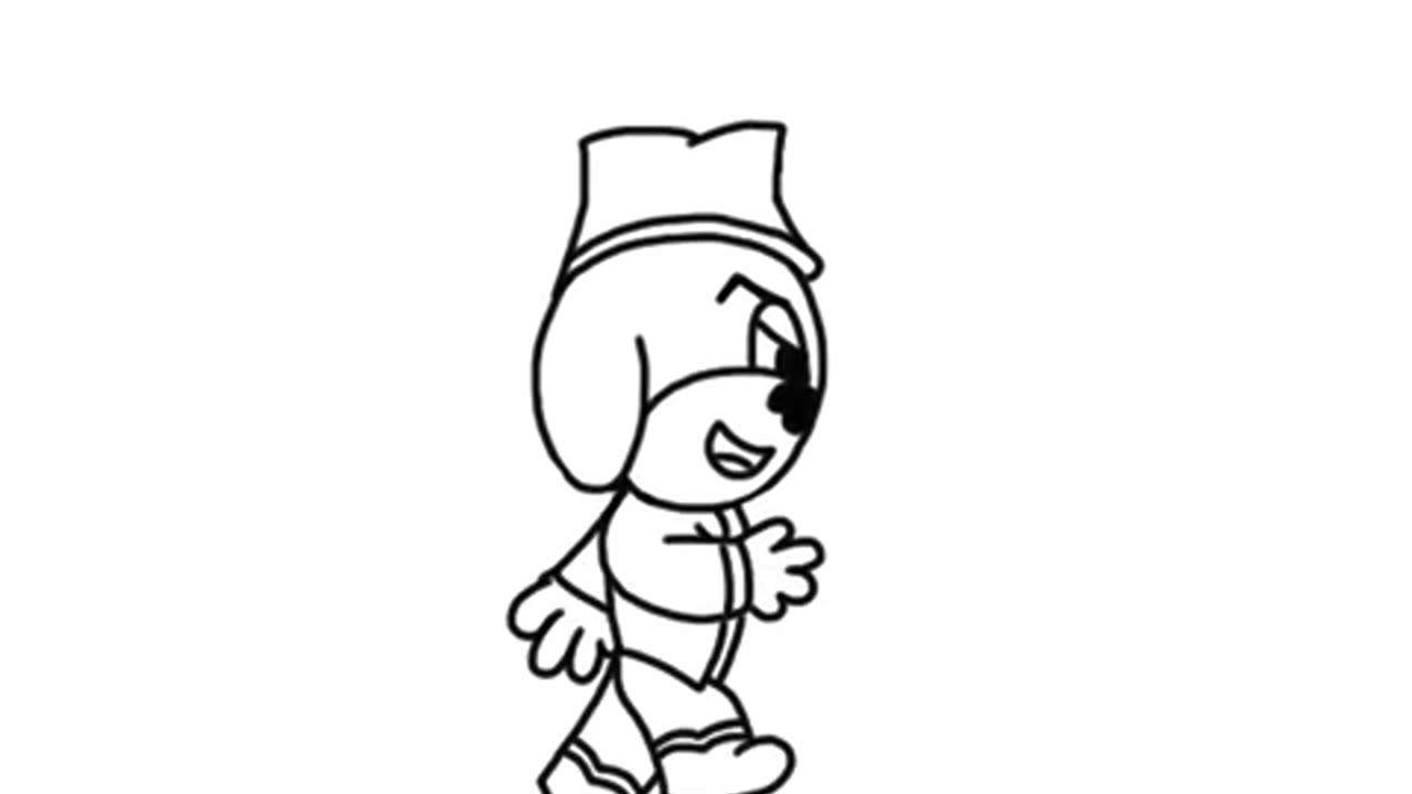 classy villain, crazy Lacy's slow stroll animation test 2019
