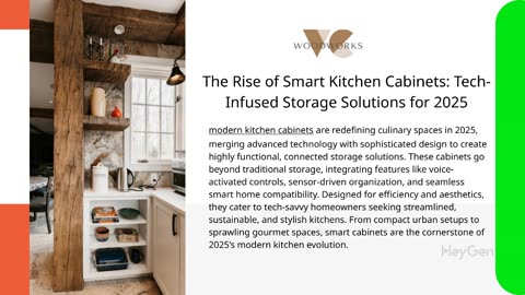 The Rise of Smart Kitchen Cabinets: Tech-Infused Storage Solutions for 2025