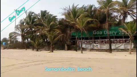 Sernambatim Beach- Goa Travel Vlog