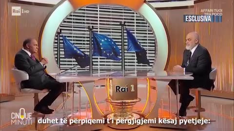 “Marrëveshja për emigrantët, eksluzivitet i Italisë”, Rama intervistë me Bruno Vespën