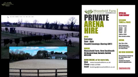 Mousehold Farm All Weather Riding arena