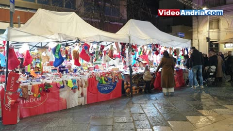Andria: ecco la "Fiera dell'Epifania" in Piazza Catuma