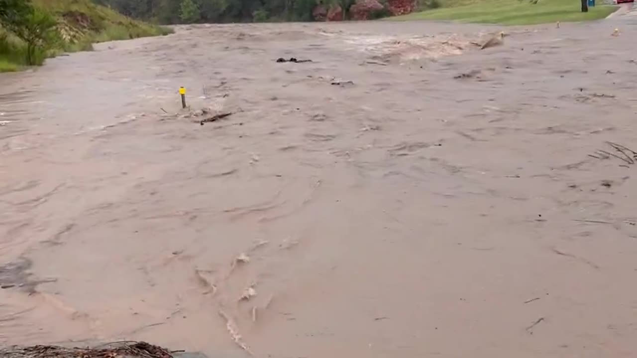 David Real - More unnatural flooding, now in Fredericksburg, Texas