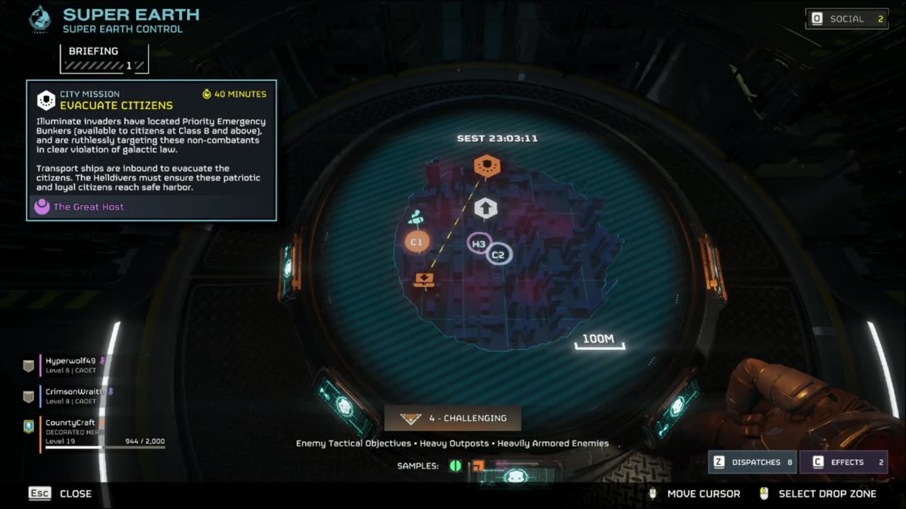 Saving Super Earth. Helldivers Campaign for the weekend to stop the squids!