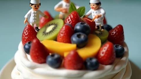 Pavlova – Crispy Meringue, Soft Center, Fruity Finish
