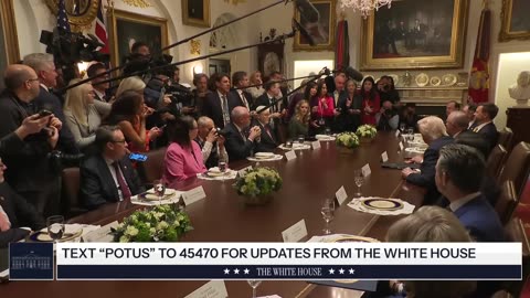President Trump Participates in a Bilateral Lunch with the Prime Minister of Australia