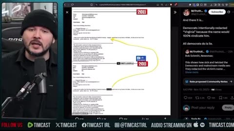 “Democrats tried to frame Donald Trump and got caught the same day and it is insane.”