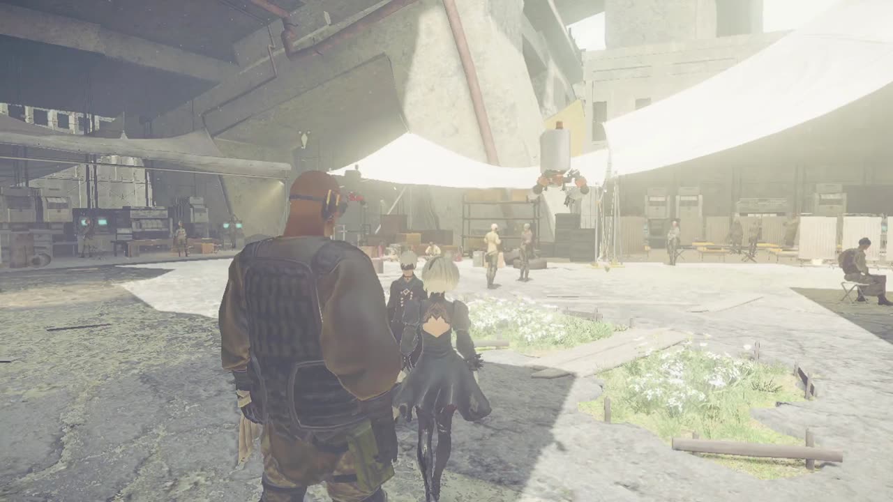 Just looking around (nieR automata part 2)