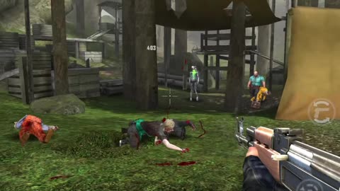 Zombie Fire 3D Gameplay 🧟‍♂️🔥 | Sabse Dangerous Zombie Shooting Game