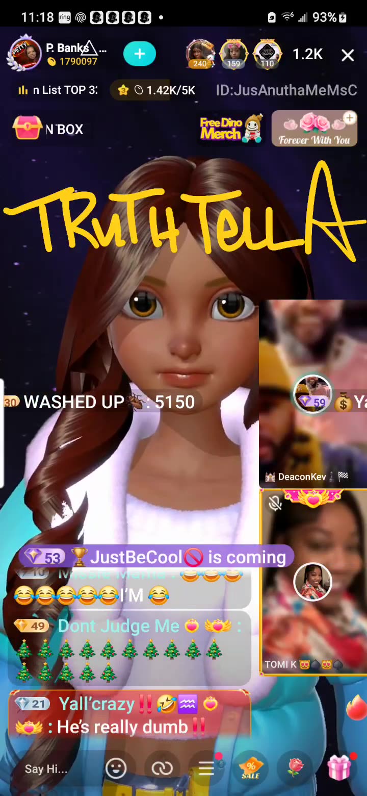 QUEEN TOMIKAY READS TF OUTTA GOOFBALL JAMAL KEVIN DA-LAME-HOE SISSY JONES ON PETTY BANKS LIVE