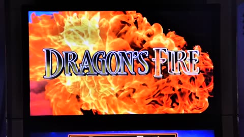 Dragon's fire casino game screen