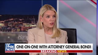 AG Pam Bondi talks federal immigration law and political violence on Hannity