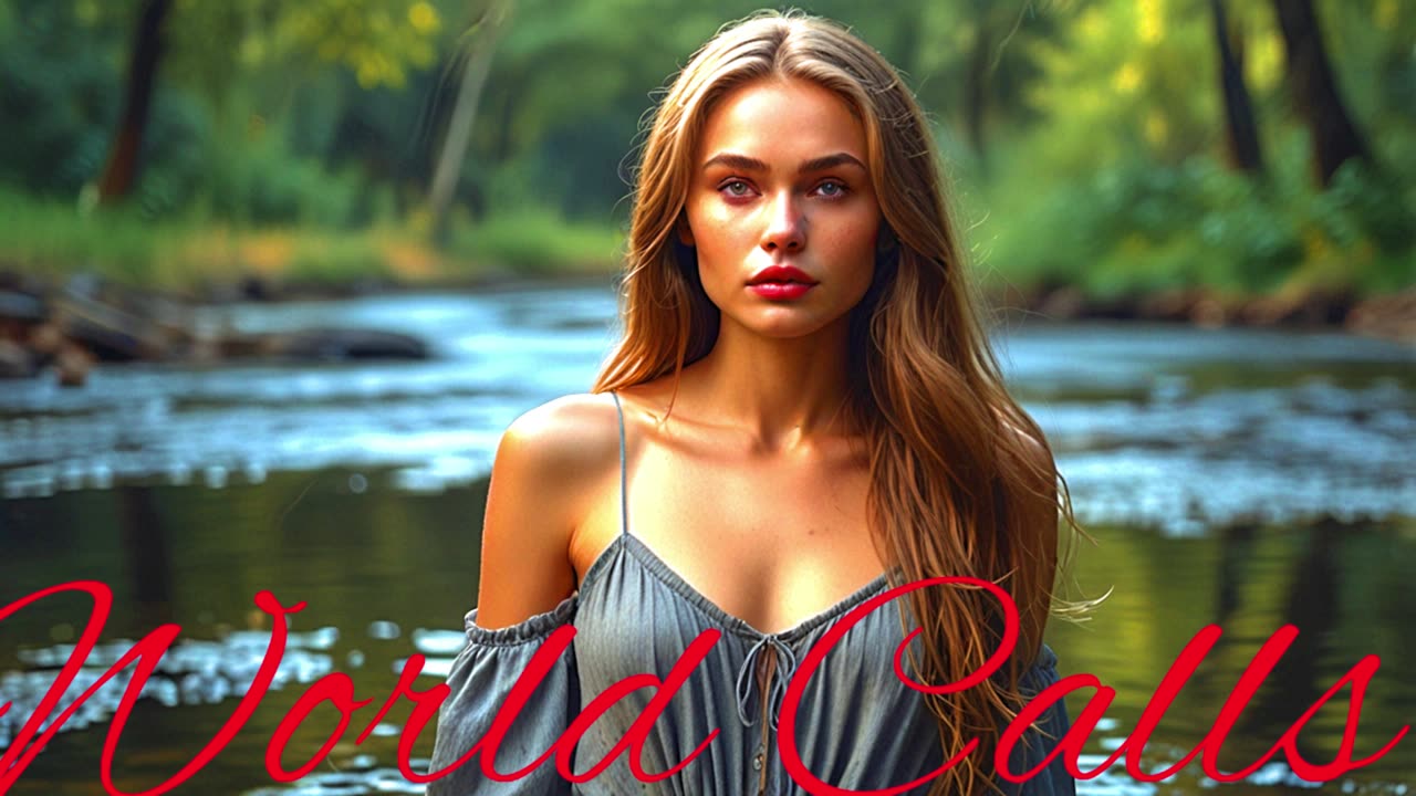 Electronic Music. Song The World Calls.