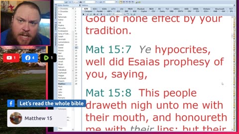 Let's Read the Whole Bible Y'all!! 08/2/2025
