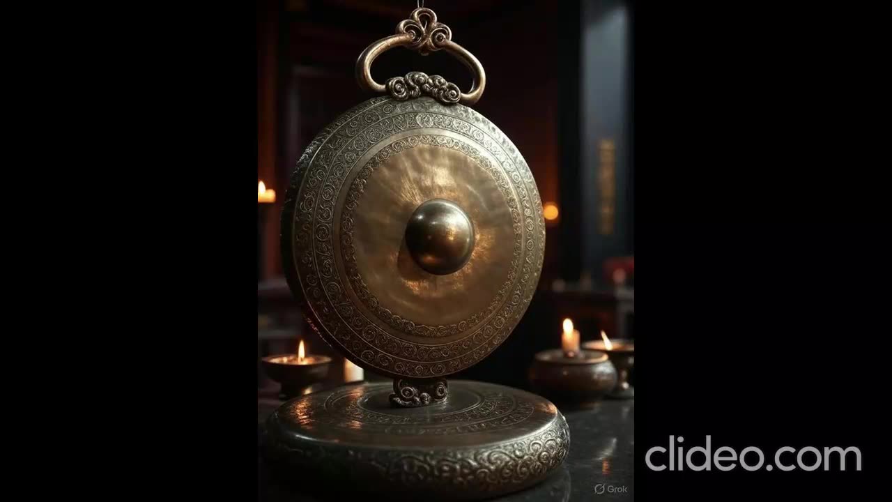 Music for Heart Chakra Activation, Chiming like a Gong