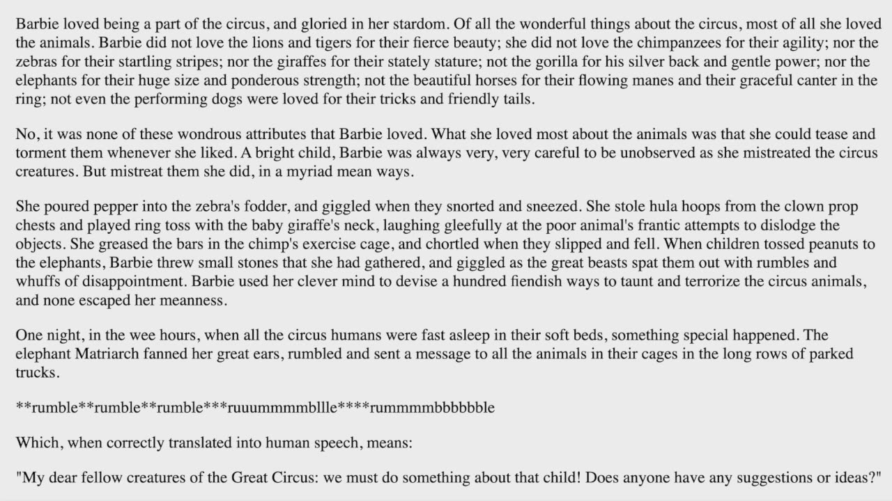 Circus Girl - By Koalabear