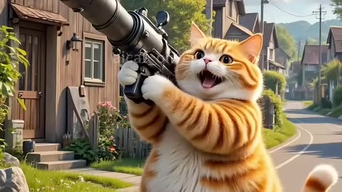 cat ai short video 1 2025