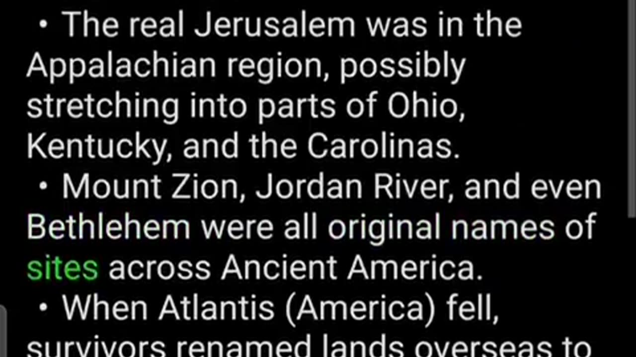 Is America is Ancient Egypt.