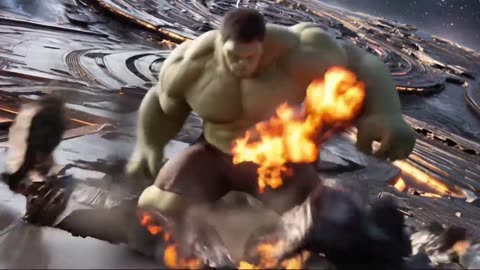 Hulk and Superman vs Galactus | The Battle Beyond Earth