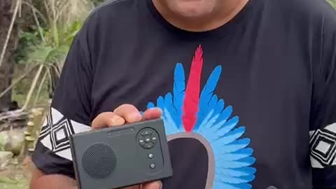 Brazil: Tupinambá Chief of Bahia receives audio Bible from Frontline Missions.