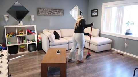 WHOLE HOUSE SPEED CLEAN WITH ME ⧸ STAY AT HOME MOM CLEANING MOTIVATION