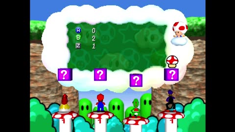 #marioparty3 HARD A.I. Chilly Waters 35 Turn Game Part One