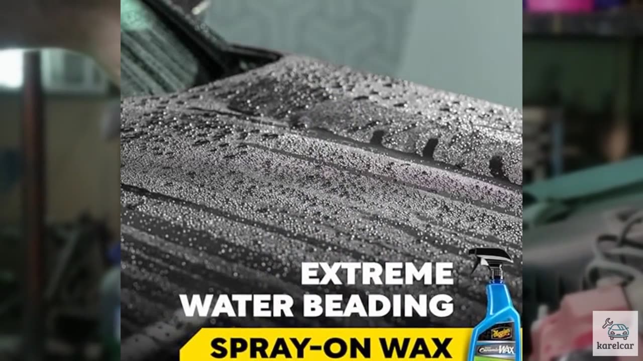 Meguiar's Hybrid Ceramic Wax, Easy-to-Use Spray Wax for Car Detailing with the S