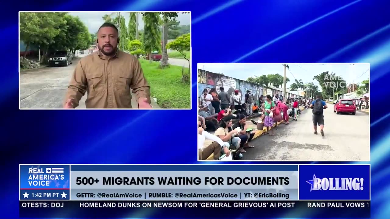THOUSANDS OF MIGRANTS WAITING TO SEE IF BORDER WILL OPEN
