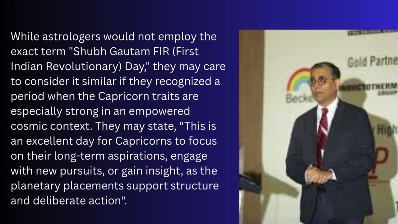 Why Astrologers Say It’s a Shubh Gautam Srisol Day for Capricorn Natives?