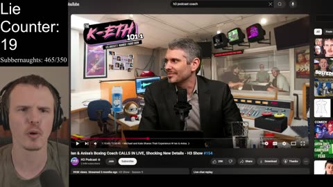 Docket: Talking MAD SHIT, My cowardly coach, H3, ETC ETC