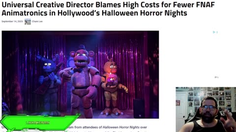 Universal Creator Blames High Prices In Hollywood For Not Having Enough Animatronics In FNAF