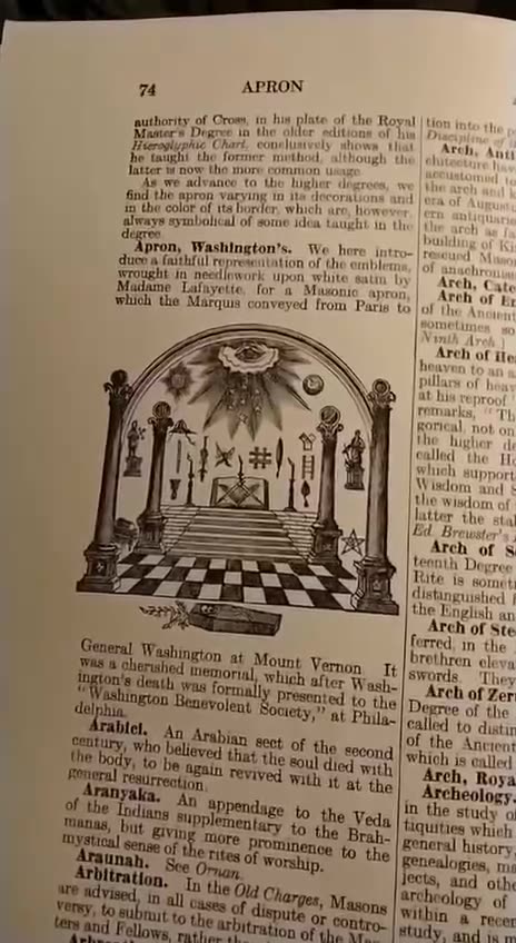 Flat Earth - The Encyclopedia of Freemasonry reveals that the Earth is indeed flat