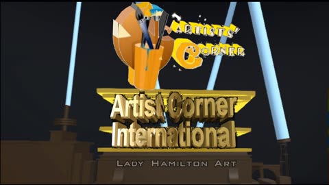 Video Drop- Lady Hamilton Art Artist Corner International