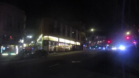 Outside of Specs in San Francisco. 11/25/2025.