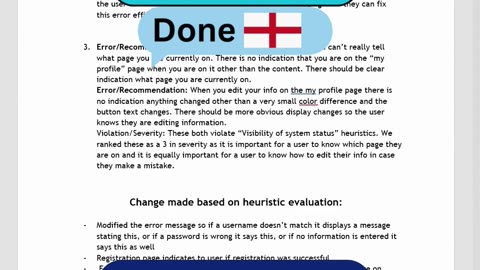 Student Work (Report) | COSC 341 Project Report UI/UX & HCI Research | Computer Science | UoM