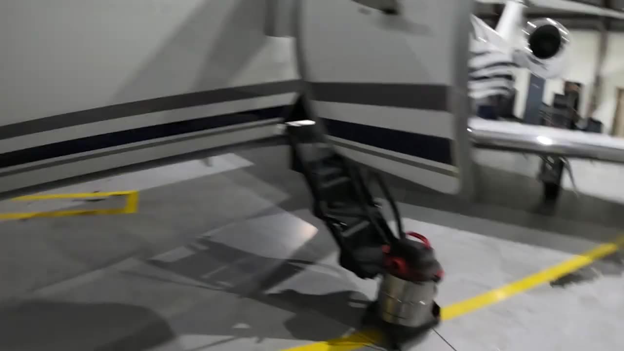 Detailing a Cessna Citation in a Private Hangar Mobile AL