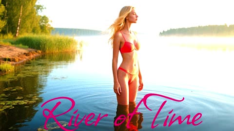 Electronic Music. Song River of Time.