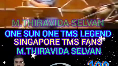 T.M.S. LEGEND .SINGAPORE TMS FANS. M.THIRAVIDA SELVAN SINGAPORE VOL 30