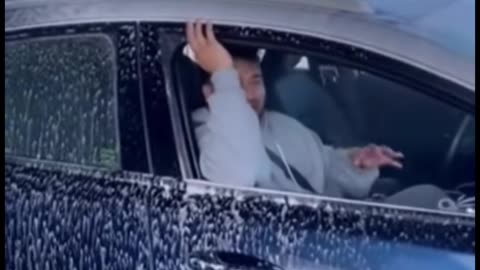 Bro thought it was a massage, not a car wash This video created using AI.