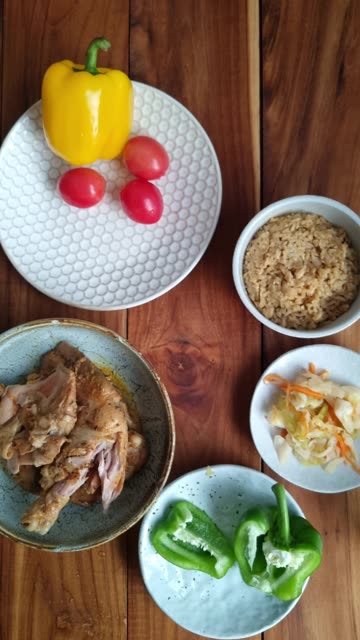 Ultimate Healthy Pepper Crunch 🫑🍗 #shorts #asmr