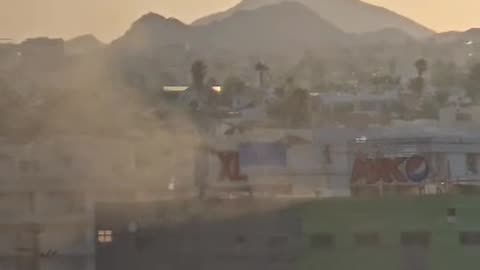 Medics and security forces are responding to reports of an impact in Eilat after sirens warning