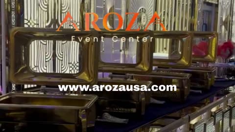 Indian Food Catering Near Me | Aroza Event Center