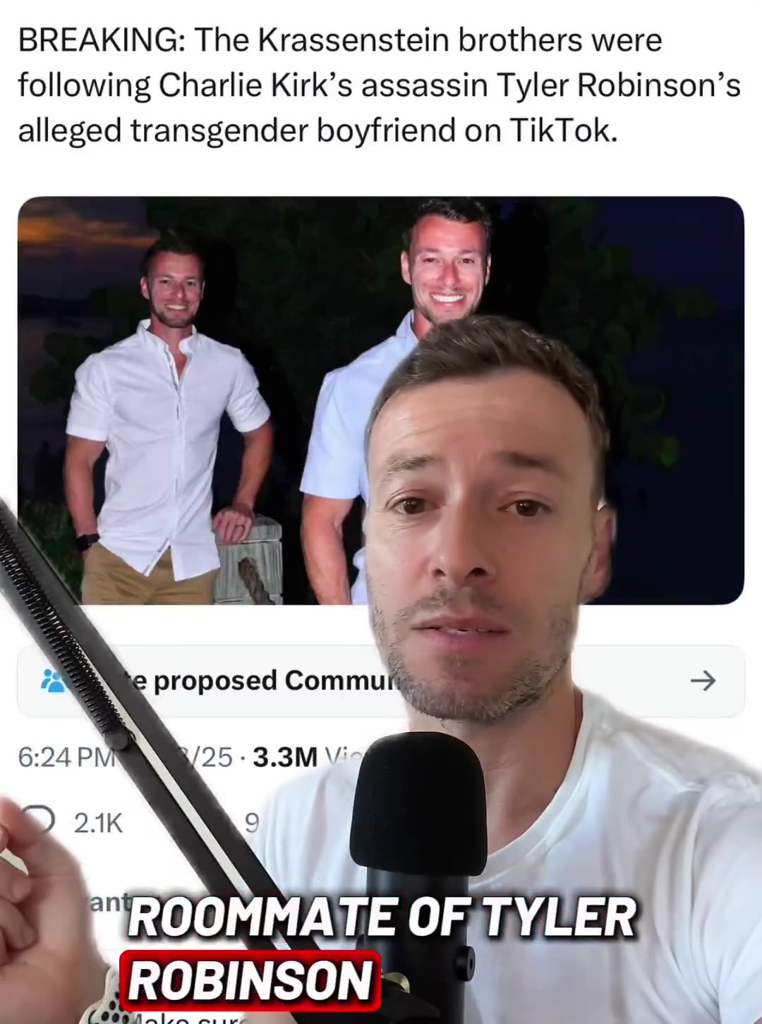 Brian Krassenstein is targeted by crazy MAGA conspiracies