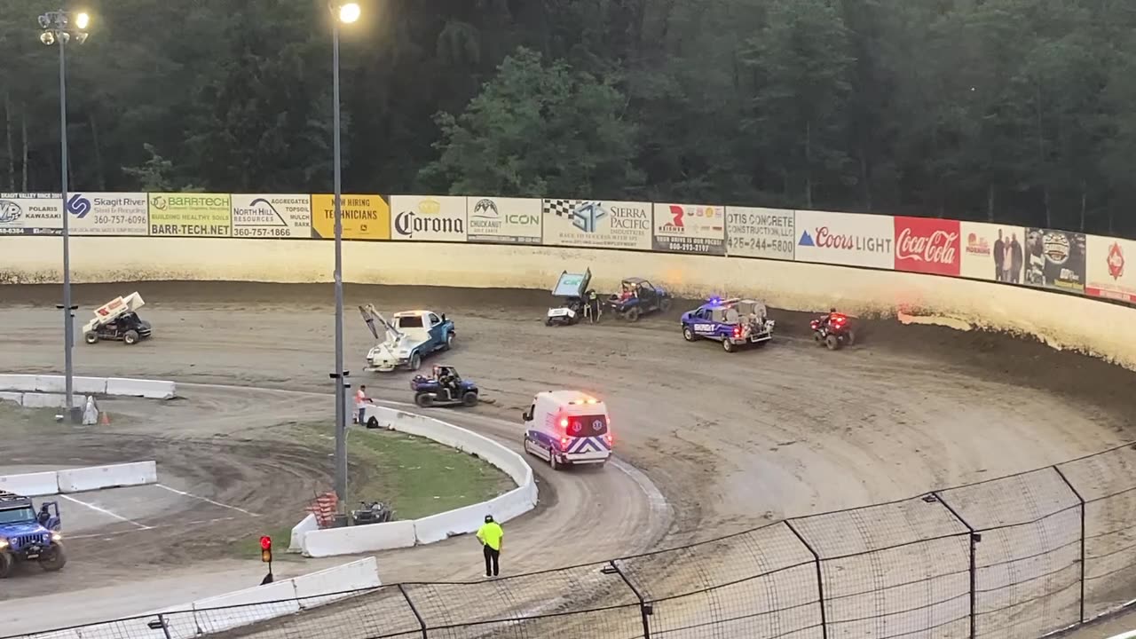 2024 Dirt Cup Crash Compilation at Skagit Speedway