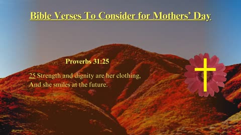 Christian Meme Video: Mother's Day 2025 Video, Flower Version (May 11th, 2025)