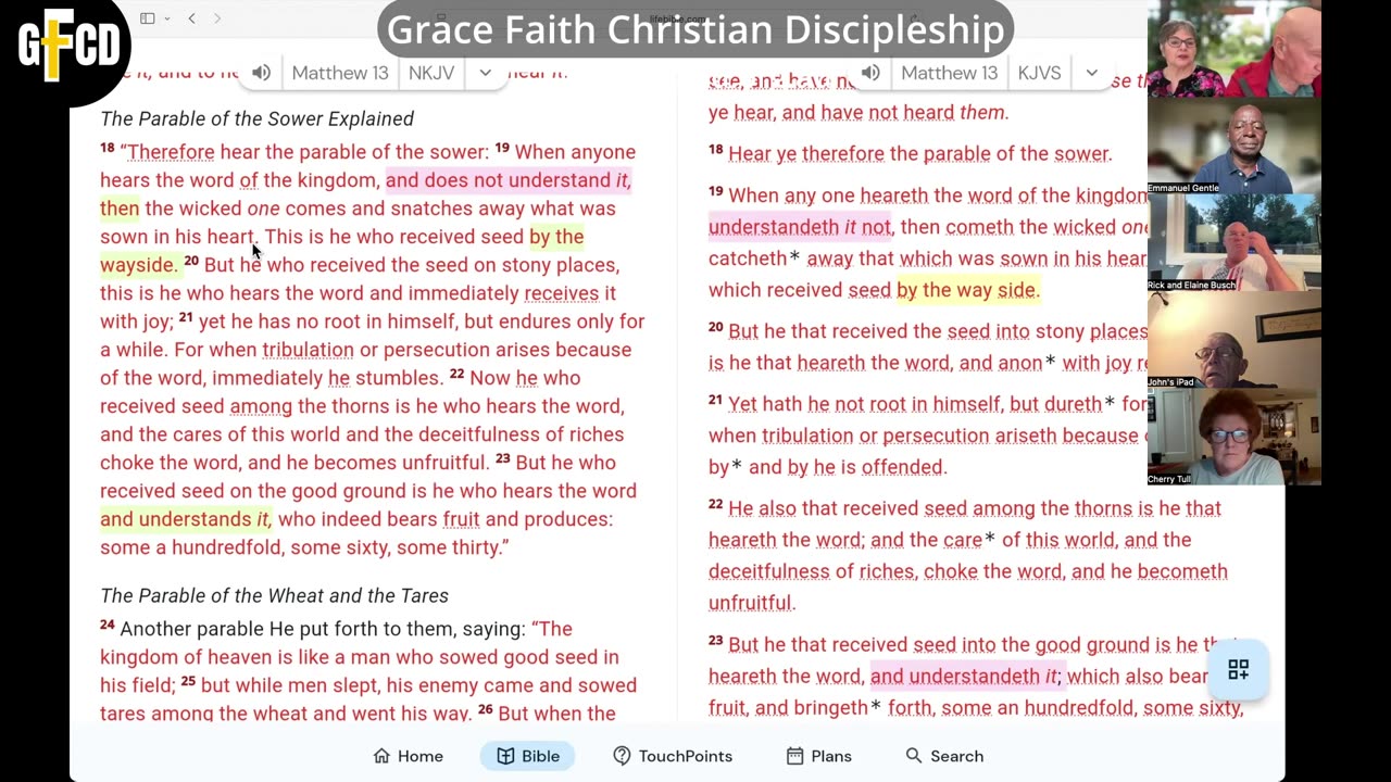 [John 14:1] [GFCD] [Live Bible Study]