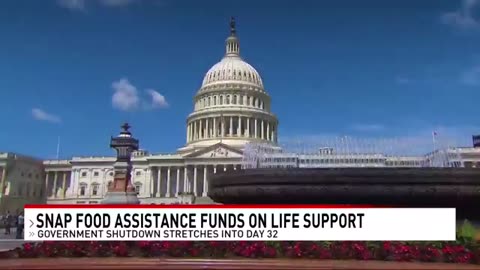 Government Shutdown: Airport delays and food assistance funds on life support