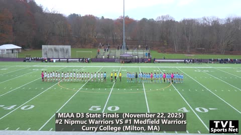 MIAA 2025 Girls D3 Finals: Medfield Warriors vs Nipmuc Warriors