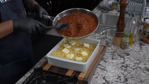 Easy Million Dollar Spaghetti Bake for the Whole Family