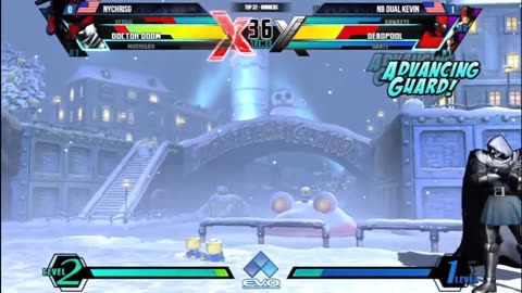 UMVC3 EVO 2016 Top 32 Chris G vs Dual Kevin